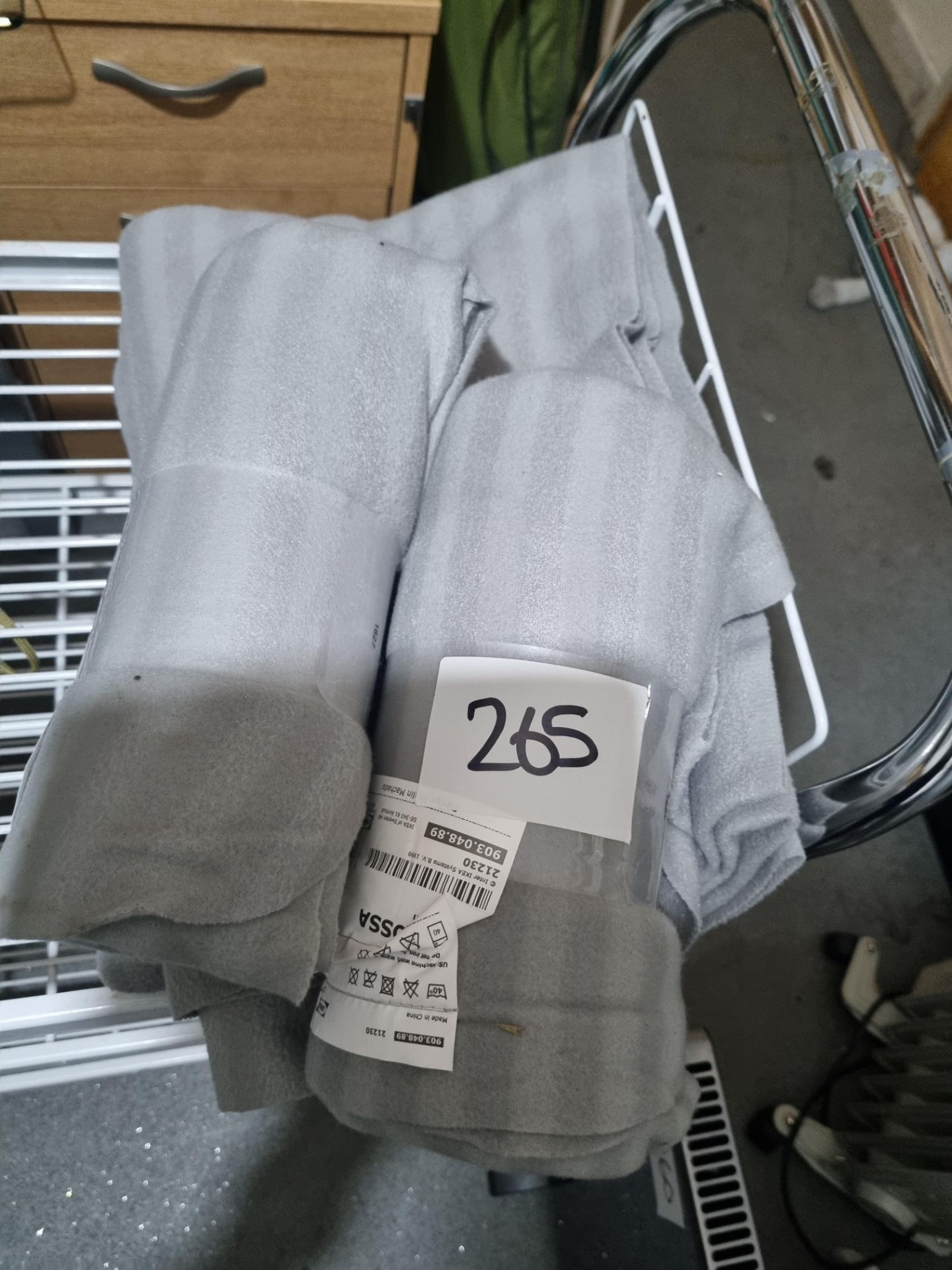 4 x Ikea Vitmossa Throw Grey 120x160 Cm Throw Warm Blanket