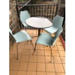 Table and 4 x chairs