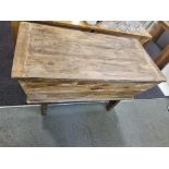 Vintage C.1900 French Wooden Dough Proving Chest W 1200m D 600mm H 730mm