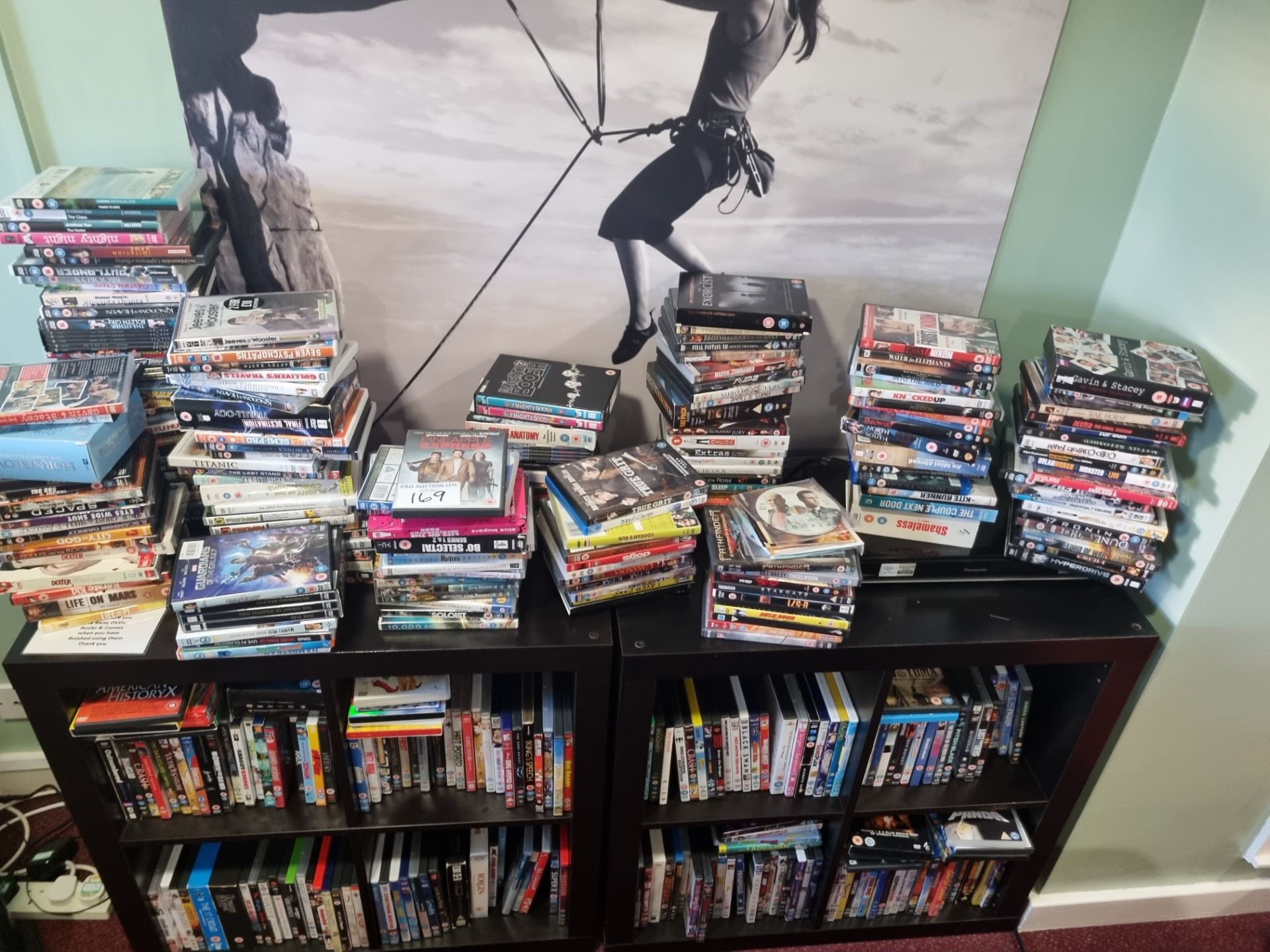 A Large DVD Library as Found - Bild 2 aus 5