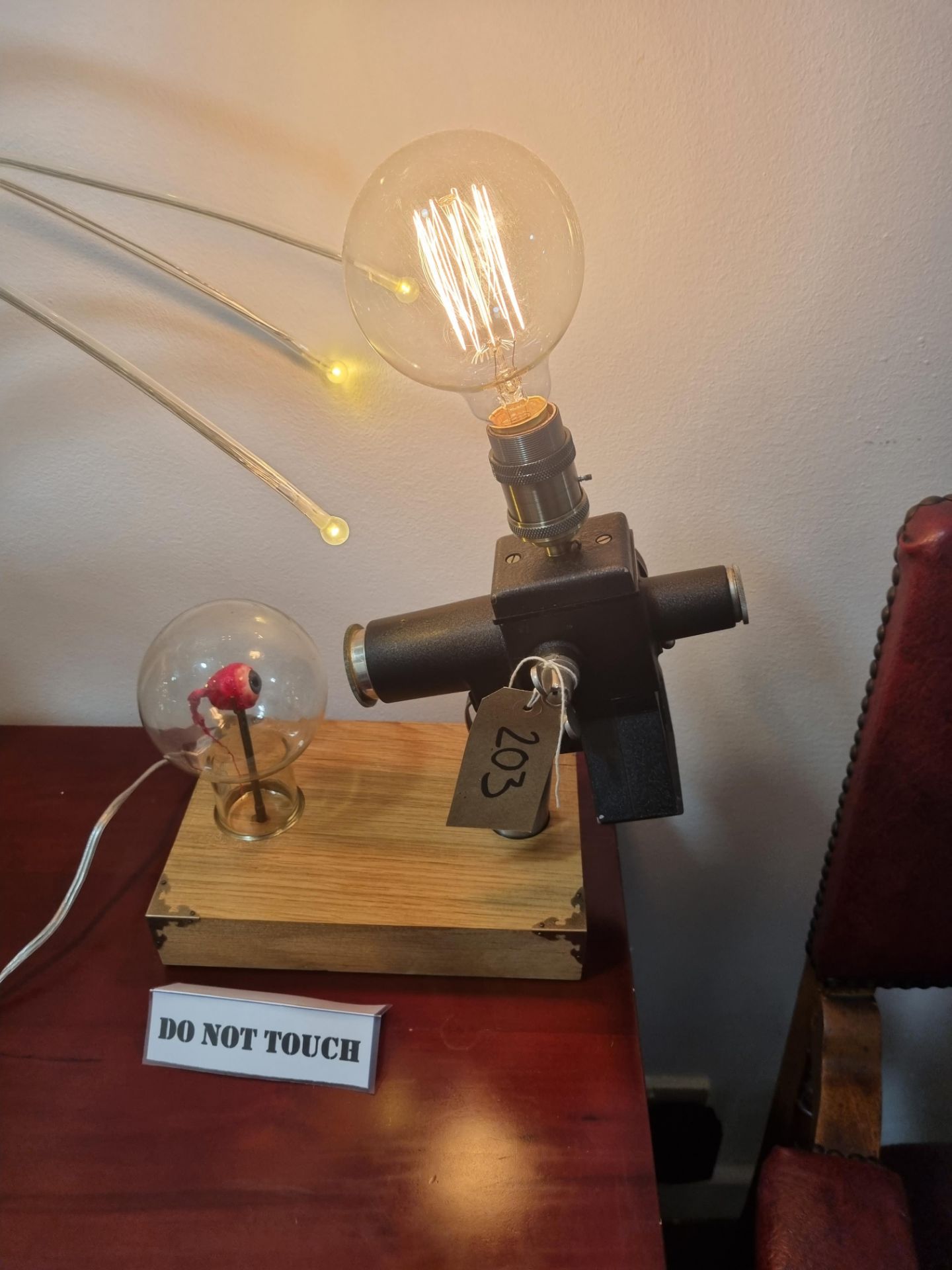 Handmade By Unique Bits And Bobs Steampunk Light