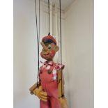 Wooden Pinocchio Puppet H 500mm