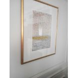 Deborah Treliving (English) Original Abstract Print Signed And Framed 72 x 83cm (Room 102)