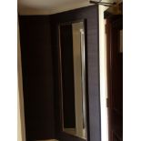 Framed Full Height Dress Mirror Wall Mounted (Room 241)