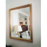 Empire Style Gilded Accent Mirror 84 x 107cm (Room 101)