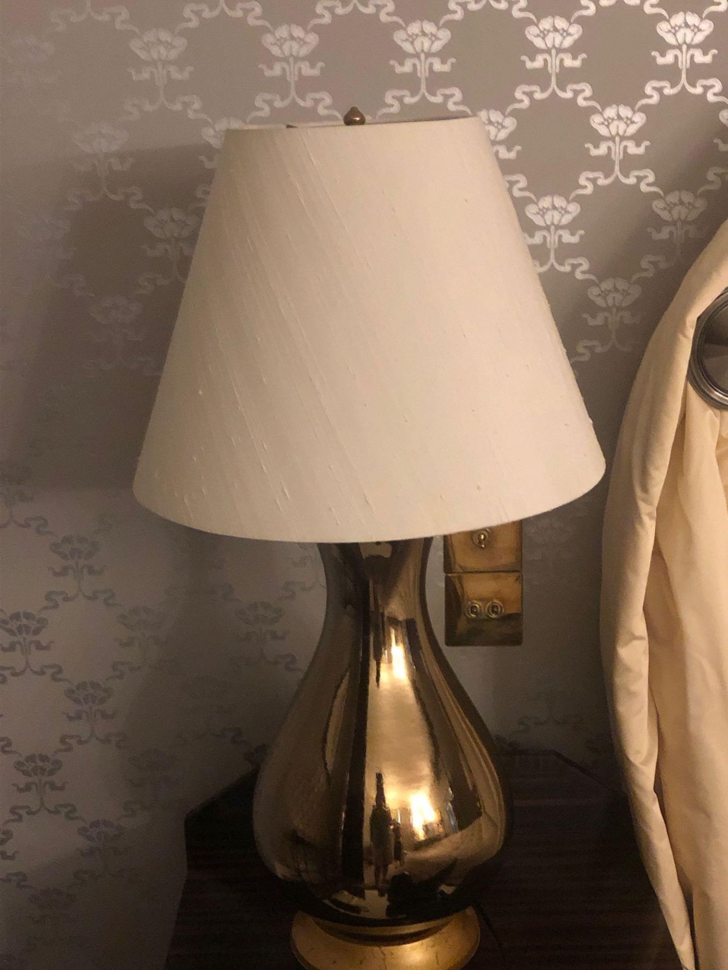 A Pair Of Heathfield And Co Louisa Glazed Ceramic Table Lamp With Textured Shade 77cm (Room 221)