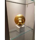 Jonathan Adler Brass Misia Sculpture Hand Sculpted In The Designers Soho Studio Then Sand Cast In