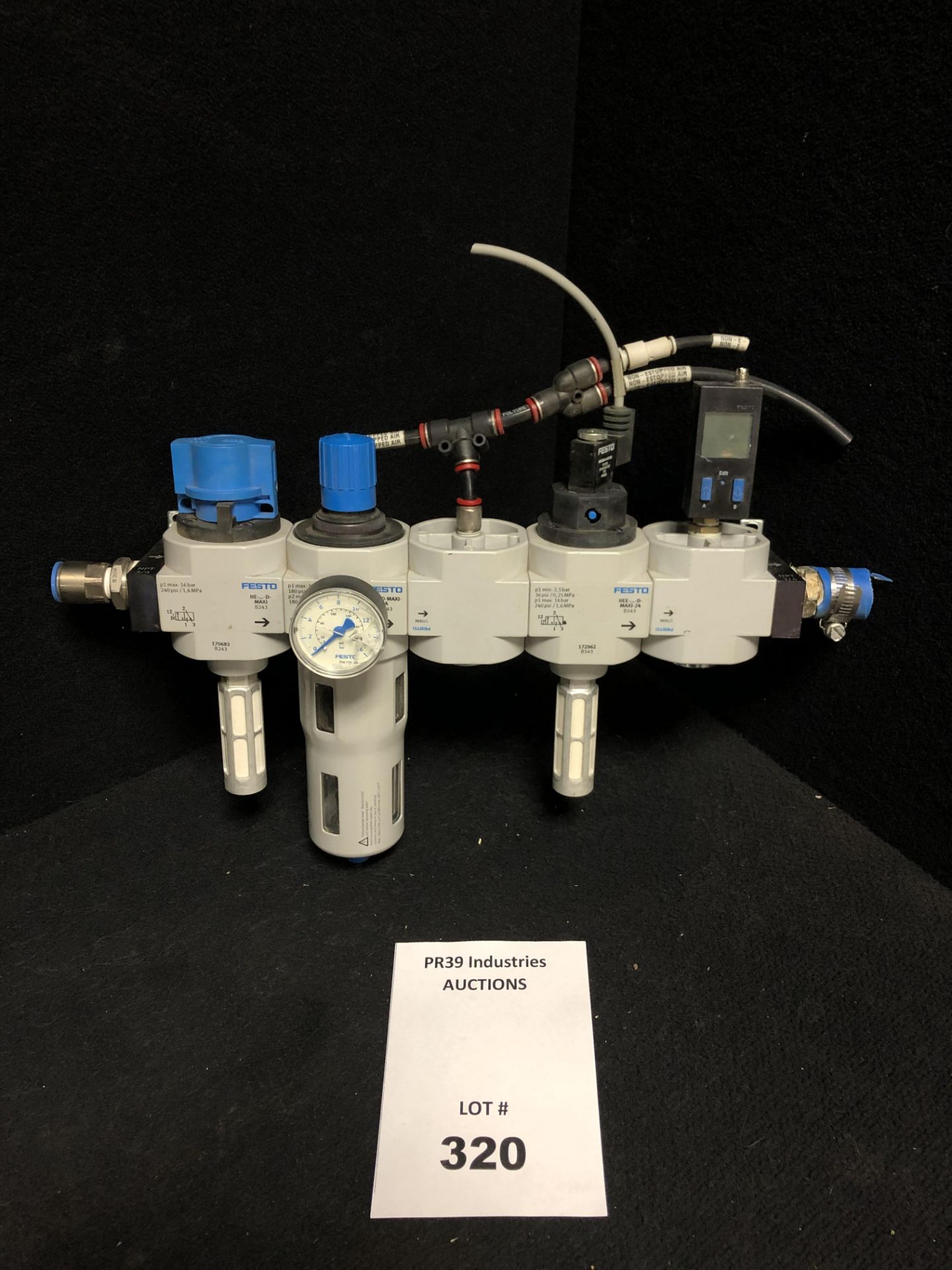 FESTO HE-3/4-D-MAXI 16BAR 240PSI | LFR-D-MAXI-A 12BAR 180PSI | FRM-D-MAXI 16BAR 240PSI BRANCHING MOD