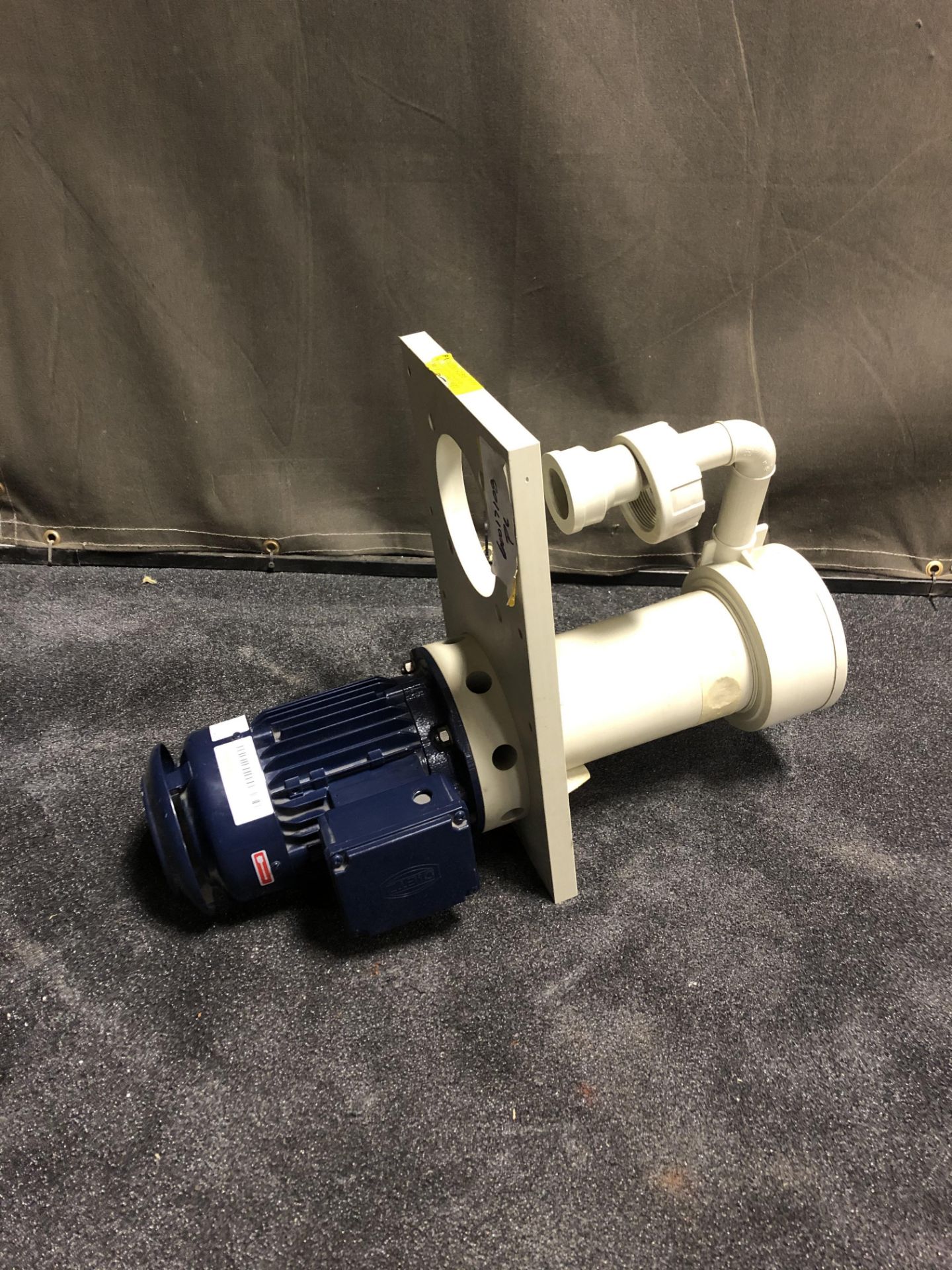 LOT OF 2 - SCHMID BY STUBBE ETLB-25-125 VERTICAL SINGLE-STAGE IMMERSION PUMP, 0.44kw, Qmax = 3.5 M3/ - Image 3 of 5