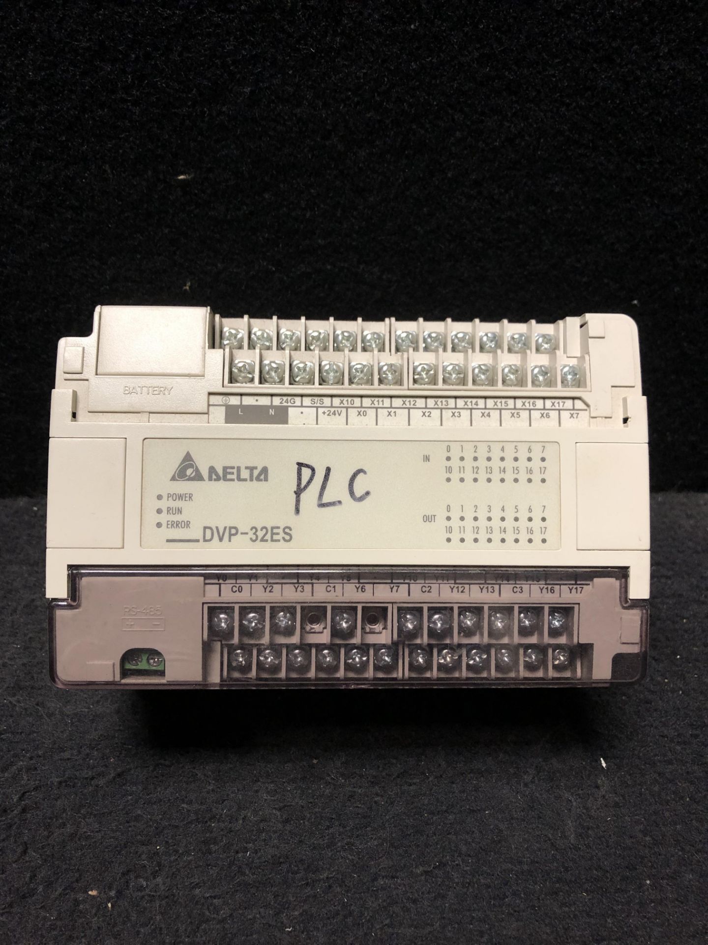 MISC LOT OF USED PLC'S MODULES AND CONTROLLERS - MITSUBISHI FX-64MR, FX-2DA, FX-1HC & DELTA DVP-32ES - Image 6 of 9