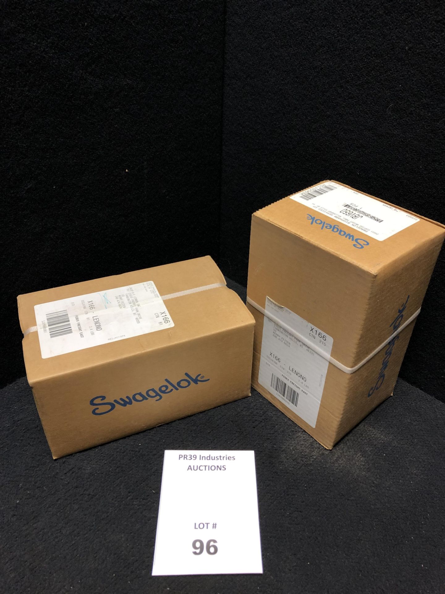 NEW IN BOX - LOT OF 2 - SWAGELOK BALL VALVE JBV650