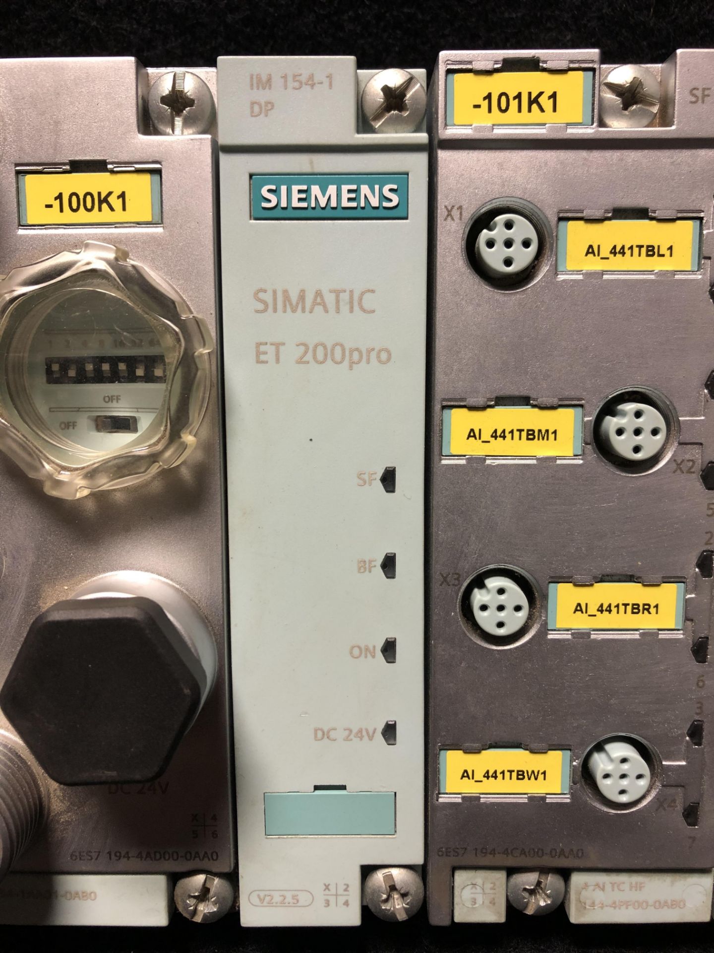 SIEMENS 6ES7 194-4AD00-0AA0 SIMATIC DP CONNECTING MODULE FOR PROFIB, 60 x 60 x 130 MM, AND MISC PLC - Image 7 of 7