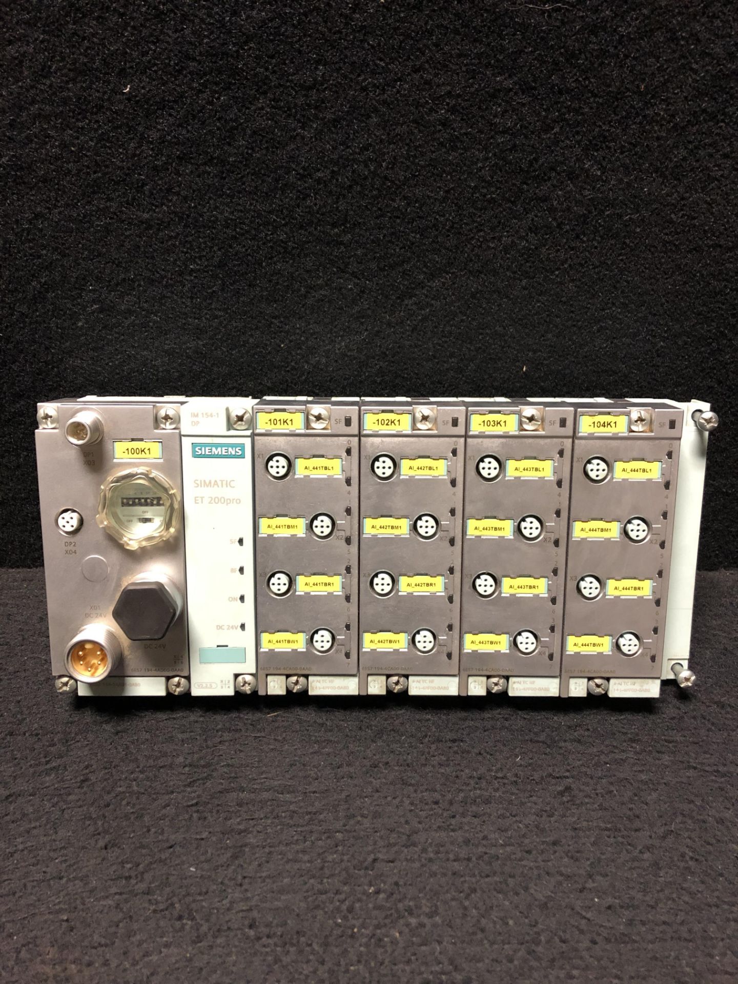 SIEMENS 6ES7 194-4AD00-0AA0 SIMATIC DP CONNECTING MODULE FOR PROFIB, 60 x 60 x 130 MM, AND MISC PLC - Image 3 of 7