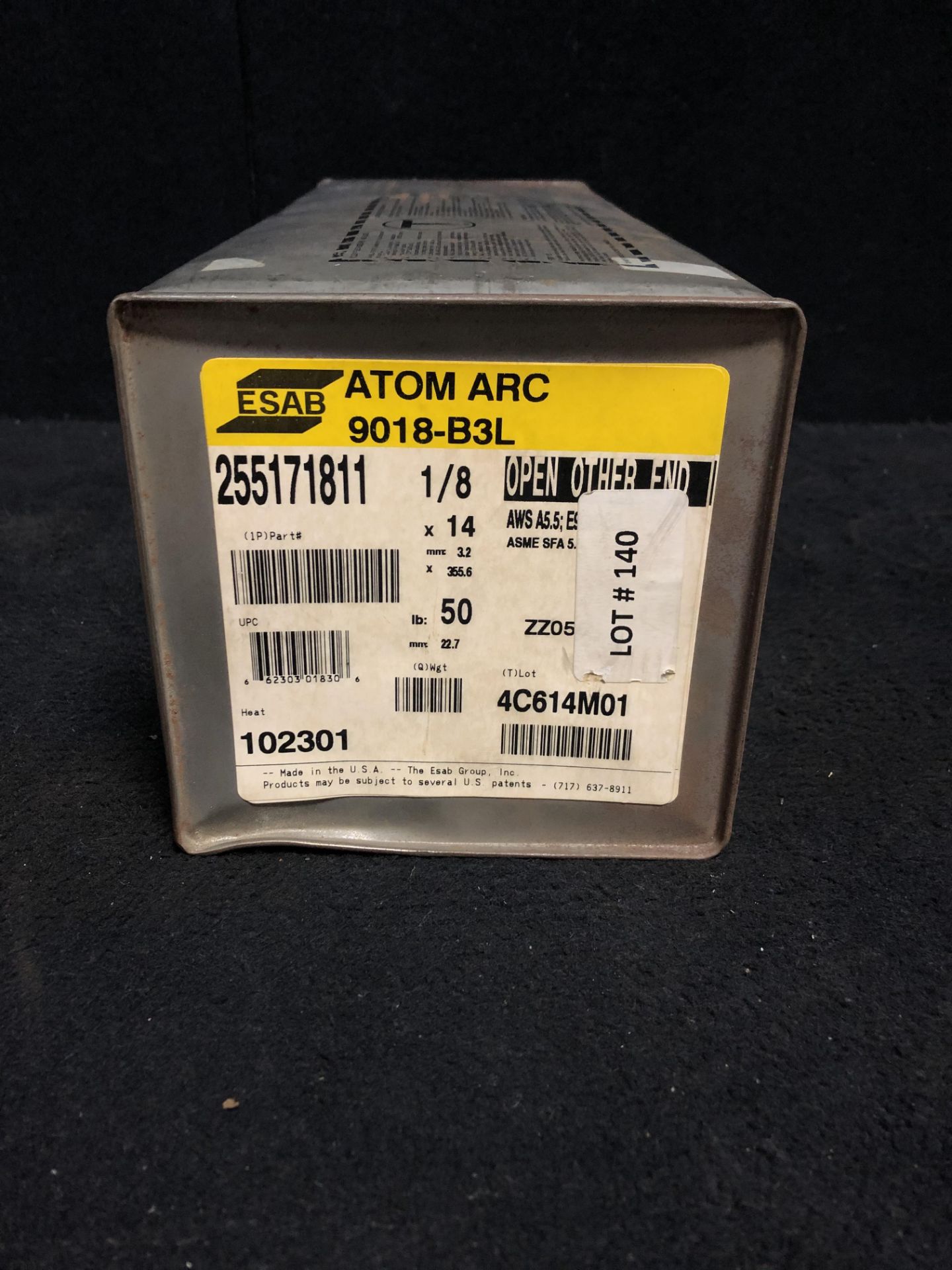 ESAB ATOM ARC 9018-B3L ELECTRODES, 3.2MM, 50LBS - Image 4 of 4
