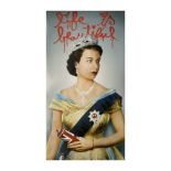 MR BRAINWASH 'QUEEN ELIZABETH POSTER' - 2012