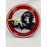 DVERSO 'BANKSY APE MONKEY' - 2021- ORIGINAL 1/1