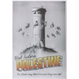 BANKSY 'VISIT PALESTINE' POSTER