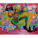 HIPO 'GRAFFITI SPIDERMAN'-2021-ORIGINAL 1/1