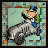 DVERSO 'UNCLE PENNYBAGS IN A HURRY WITH HIS CAR' - 2021- ORIGINAL 1/1