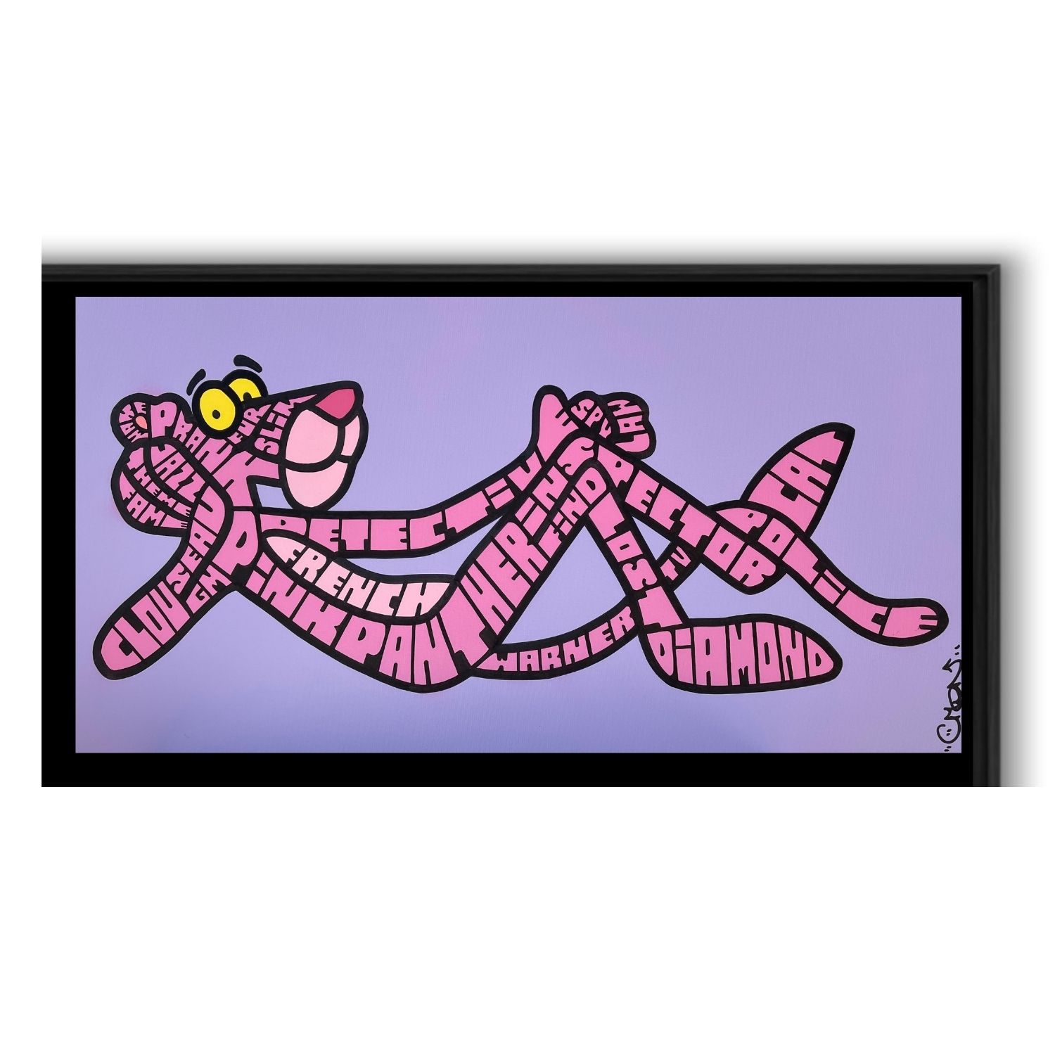 C-MON 'THE GRAFF'RACTERS: THE PINK PANTHER' -ORIGINAL 1/1 -2021