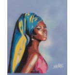 AKORE 'AFRO GIRL WITH PEARL EARRING' -2021