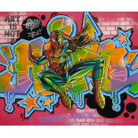 HIPO 'GRAFFITI SPIDERMAN' -2021 -ORIGINAL 1/1