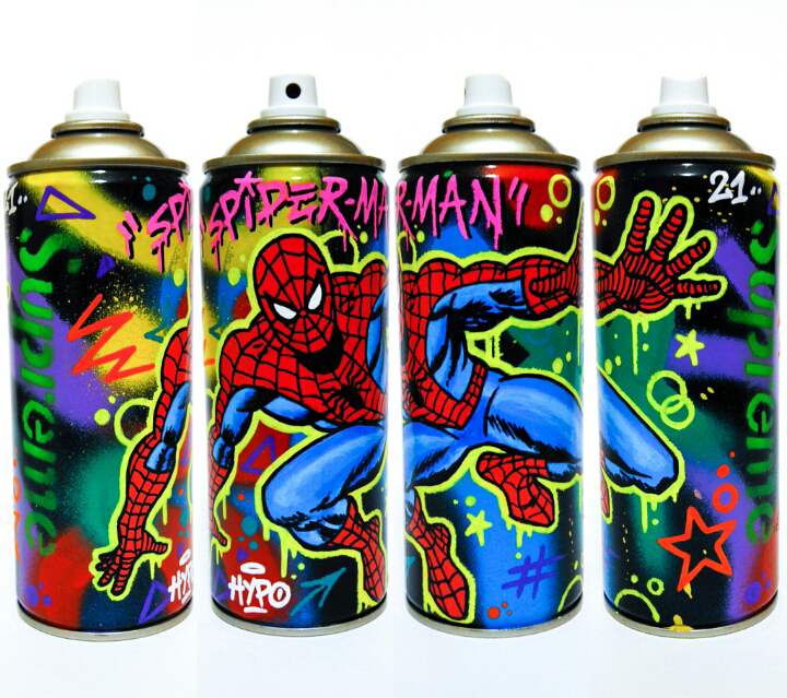 HIPO THE AMAZING SPIDER-MAN (SPRAY CAN)' -ORIGINAL 1/1 -2021