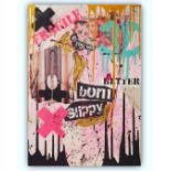 BONEY ART 'SLIPPY' -ORIGINAL 1/1 -2021