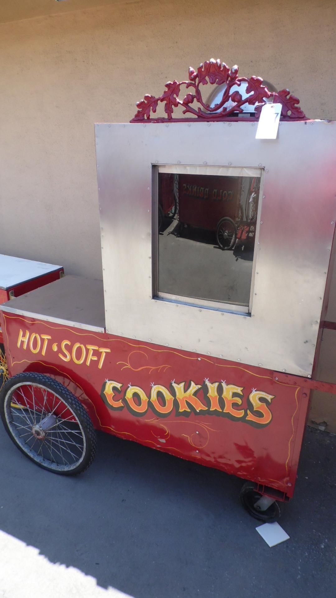 HOT COOKIES CART 23" X 65" - Image 2 of 2