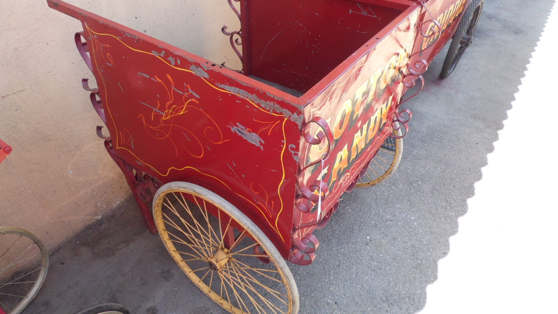 COTTON CANDY CART 40" X 32" - Image 2 of 2