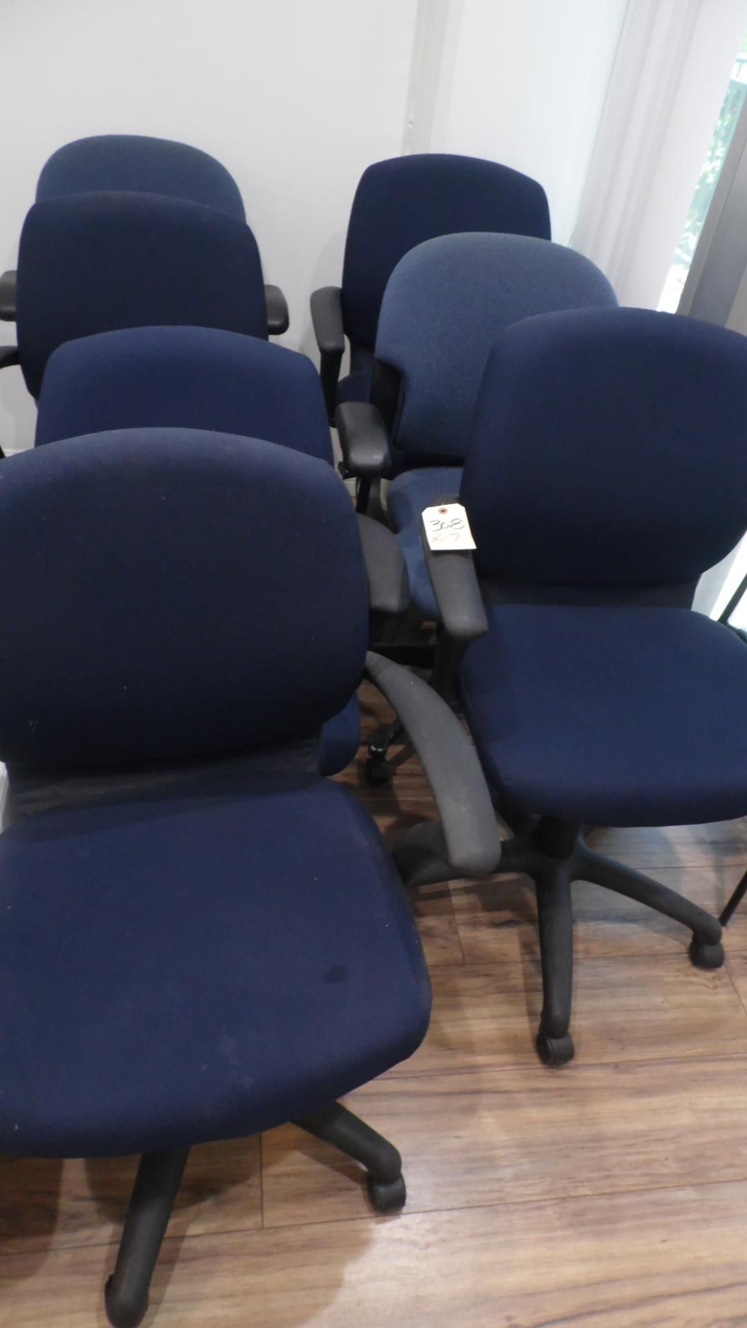 BLUE OFFICE CHAIRS