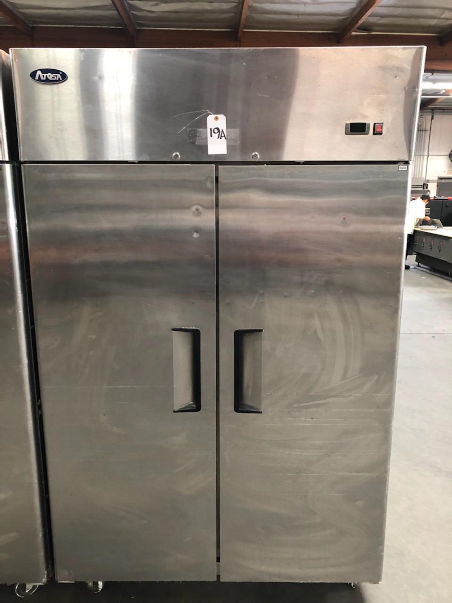 ATOSA 2-DOOR STAINLESS REFRIGERATOR