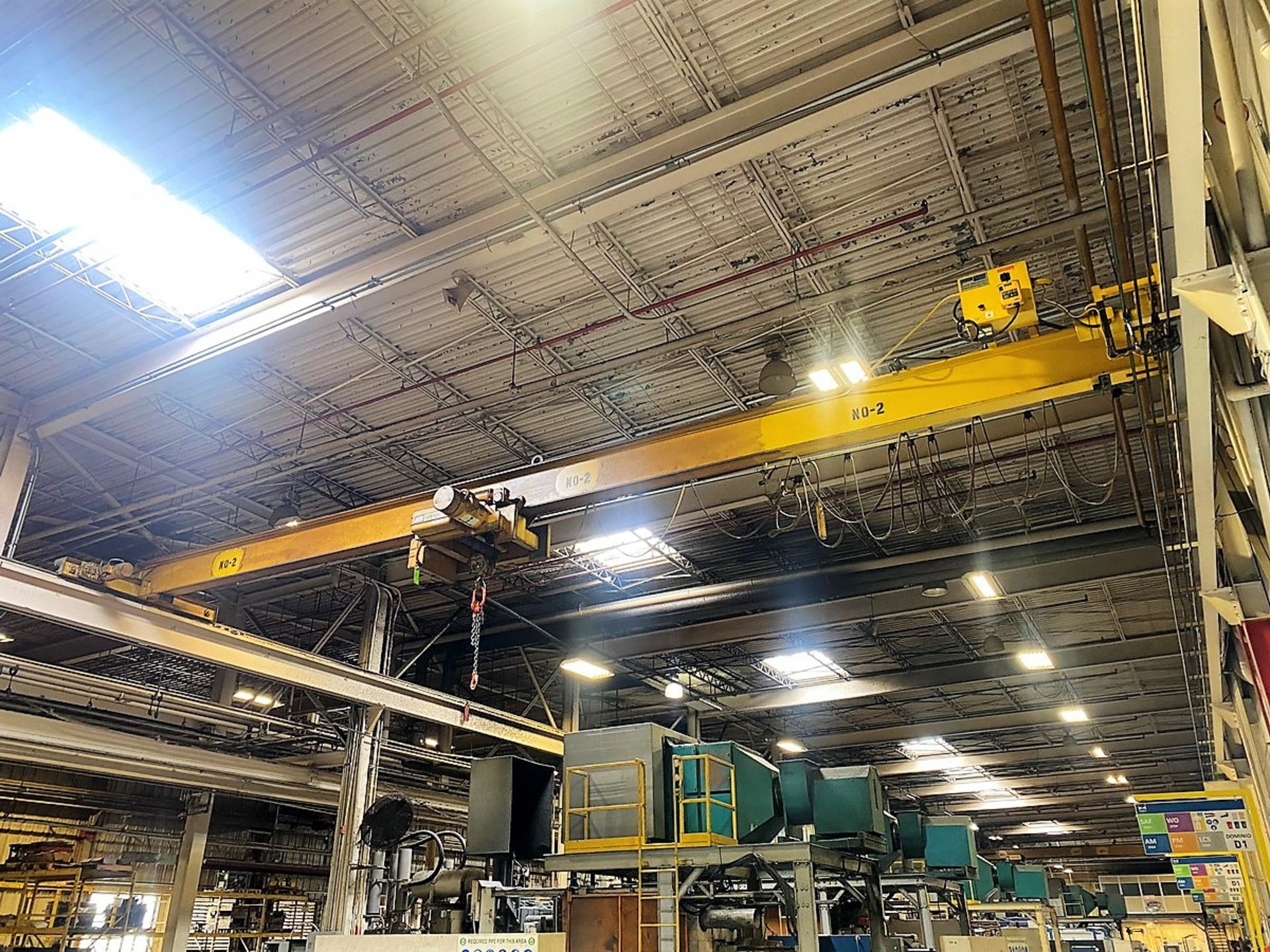 5-Ton Piedmont Hoist & Crane Overhead Bridge Crane