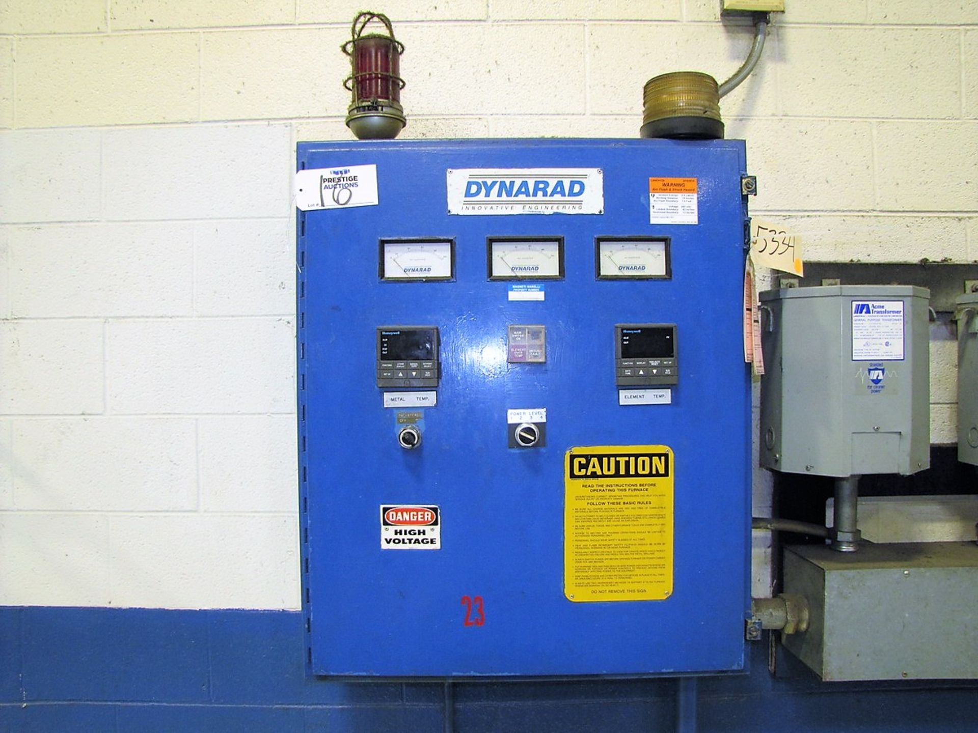 Dynarad Model EG1500 Melting & Holding Furnace - Image 2 of 2