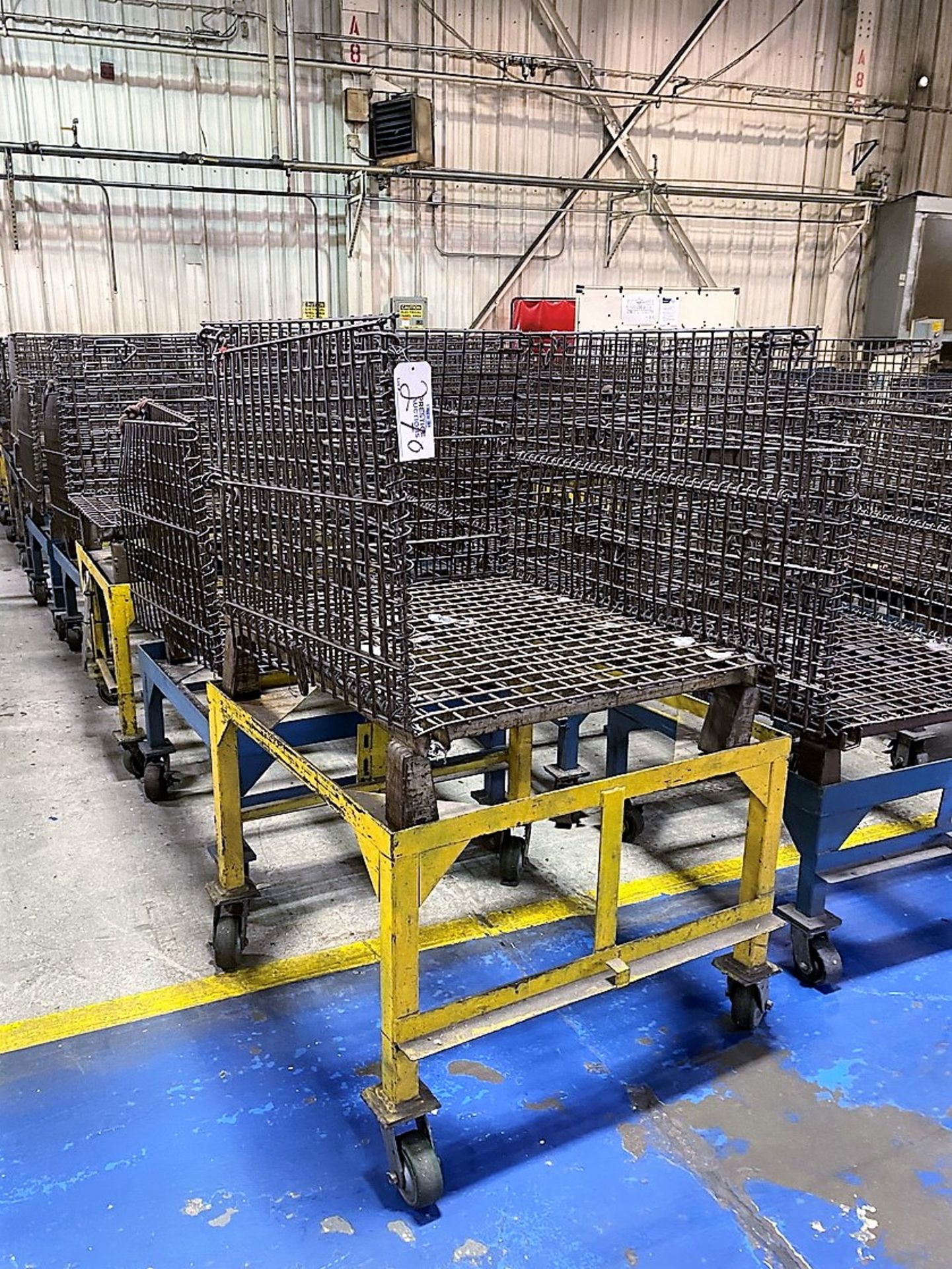 (9) 30'' W x 36'' L  Mesh Wire Baskets - Image 2 of 3