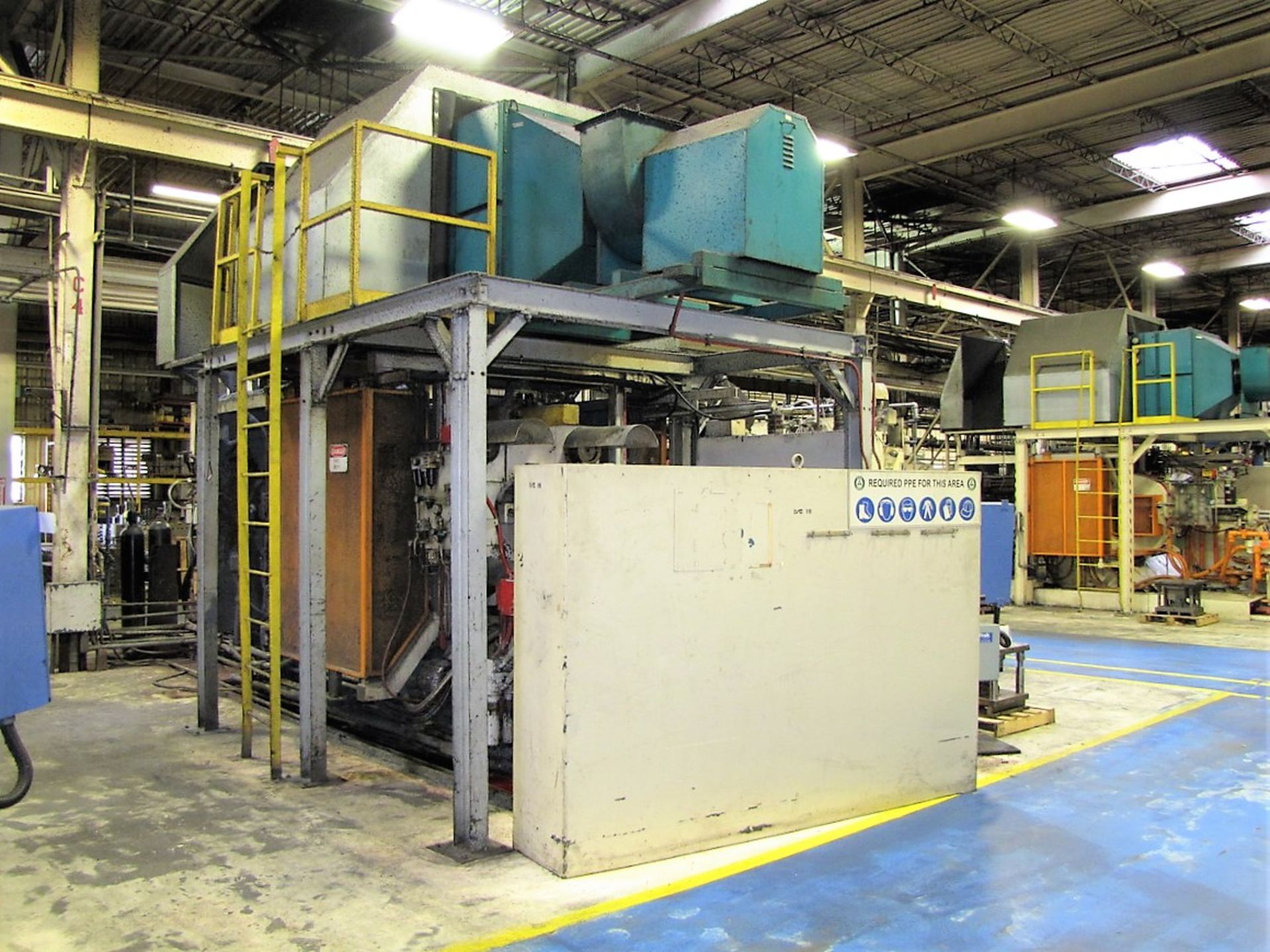 B&T 700-Ton Horizontal Cold Chamber Aluminum High Pressure Die Cast Machine - Image 2 of 6