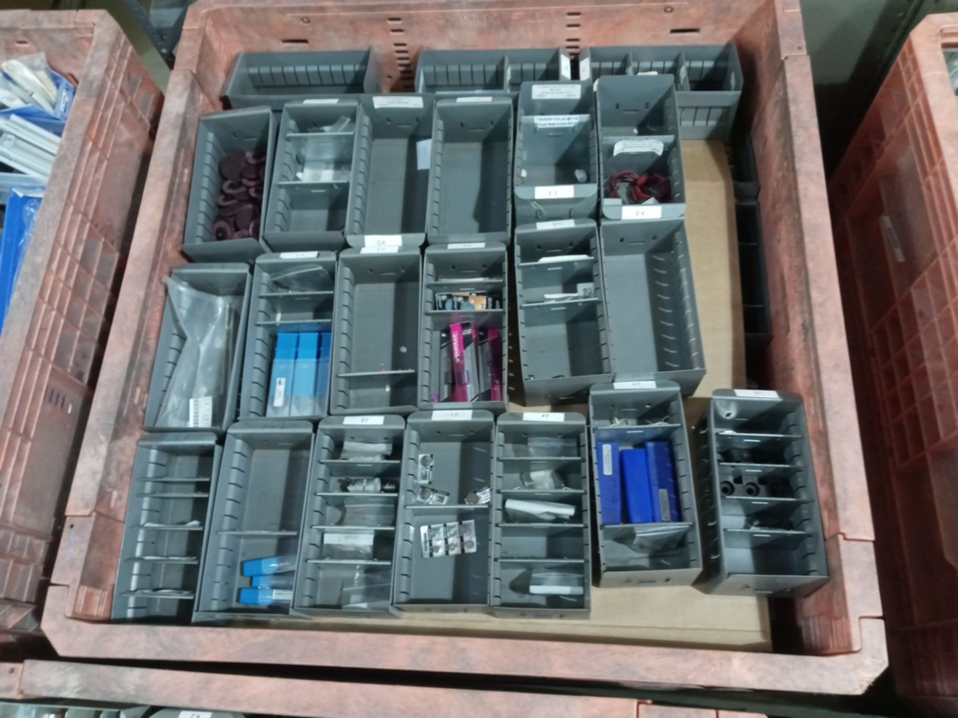 (5) crates of drawers and tooling and (7) Shelf Units for Drawers - Image 4 of 9