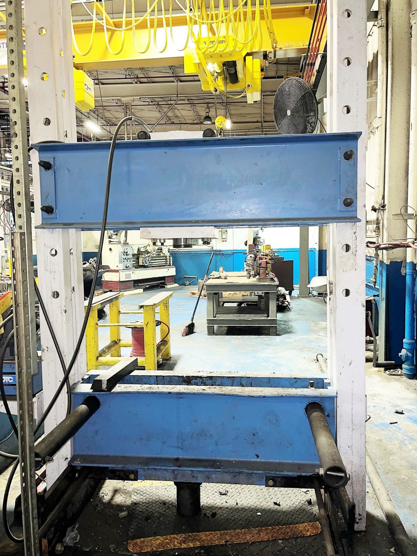 OTC Model B "Roll Bed" 100-Ton Capacity H-Frame Press - Image 5 of 5