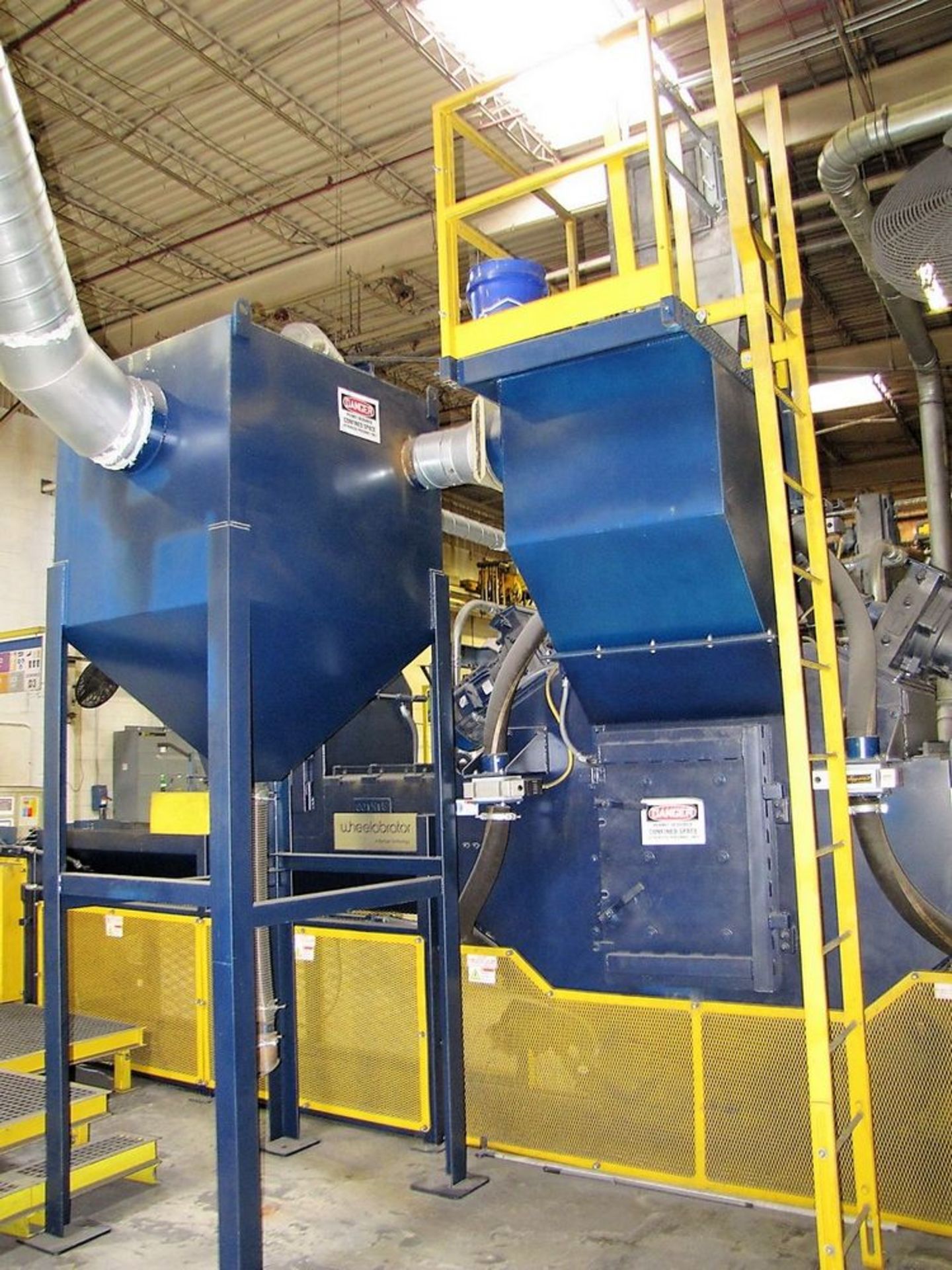 2018 Wheelabrator Model 11289607 Pass-Through Monorail
Shot Blast Machine  - Image 3 of 6