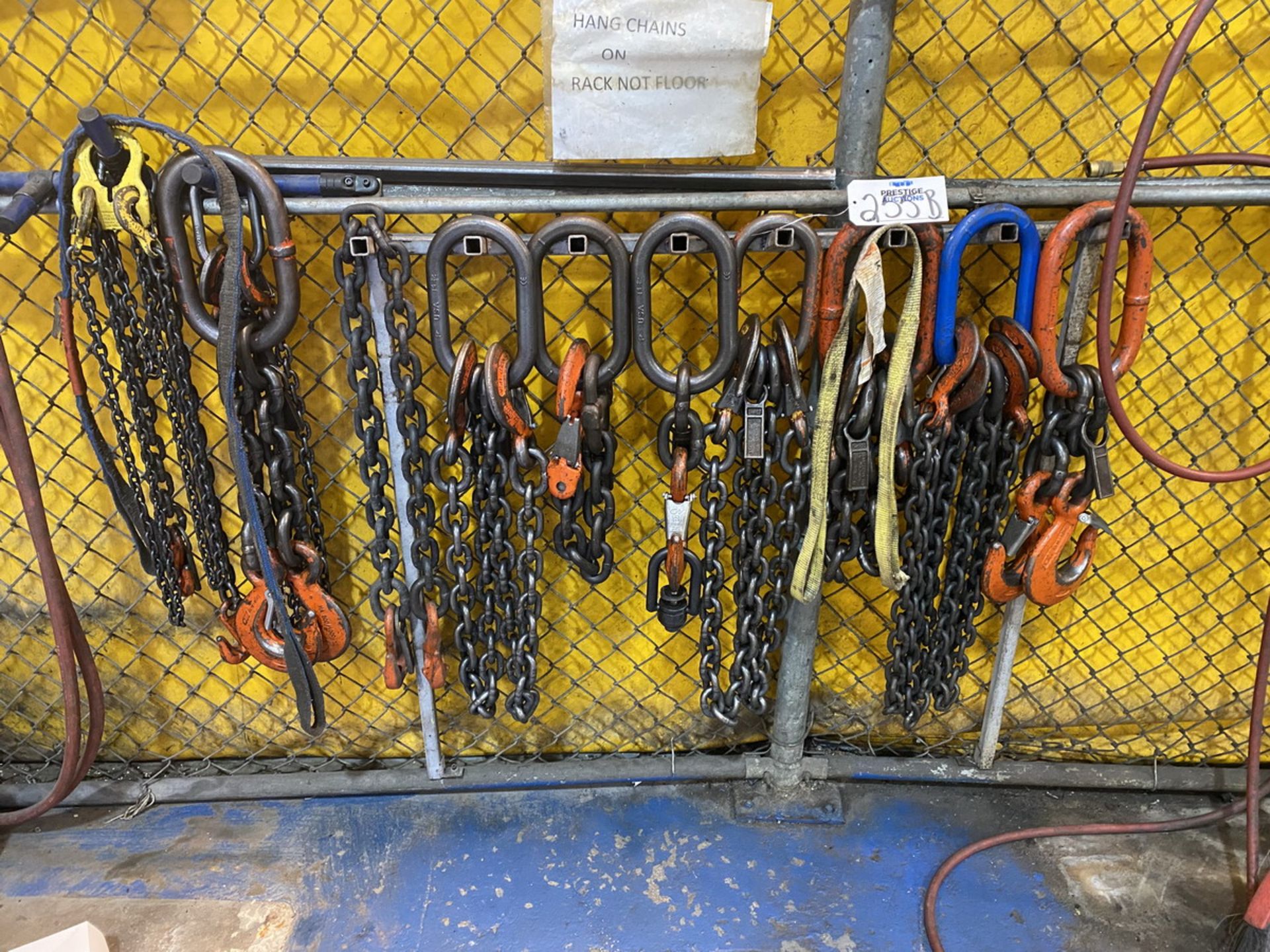 (12) Assorted Hoisting Chains, Various Sizes