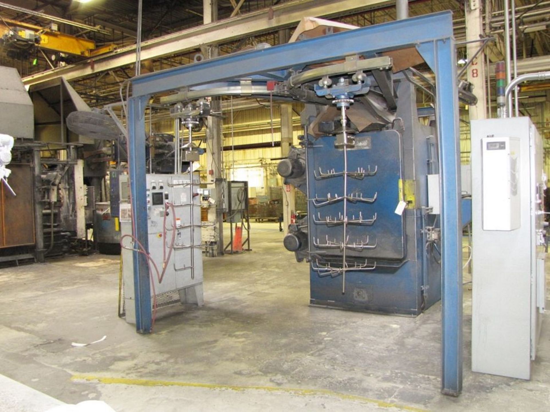 2011 Wheelabrator Model A3-60981 Pass-Through Monorail
Shot Blast Machine  - Image 4 of 6