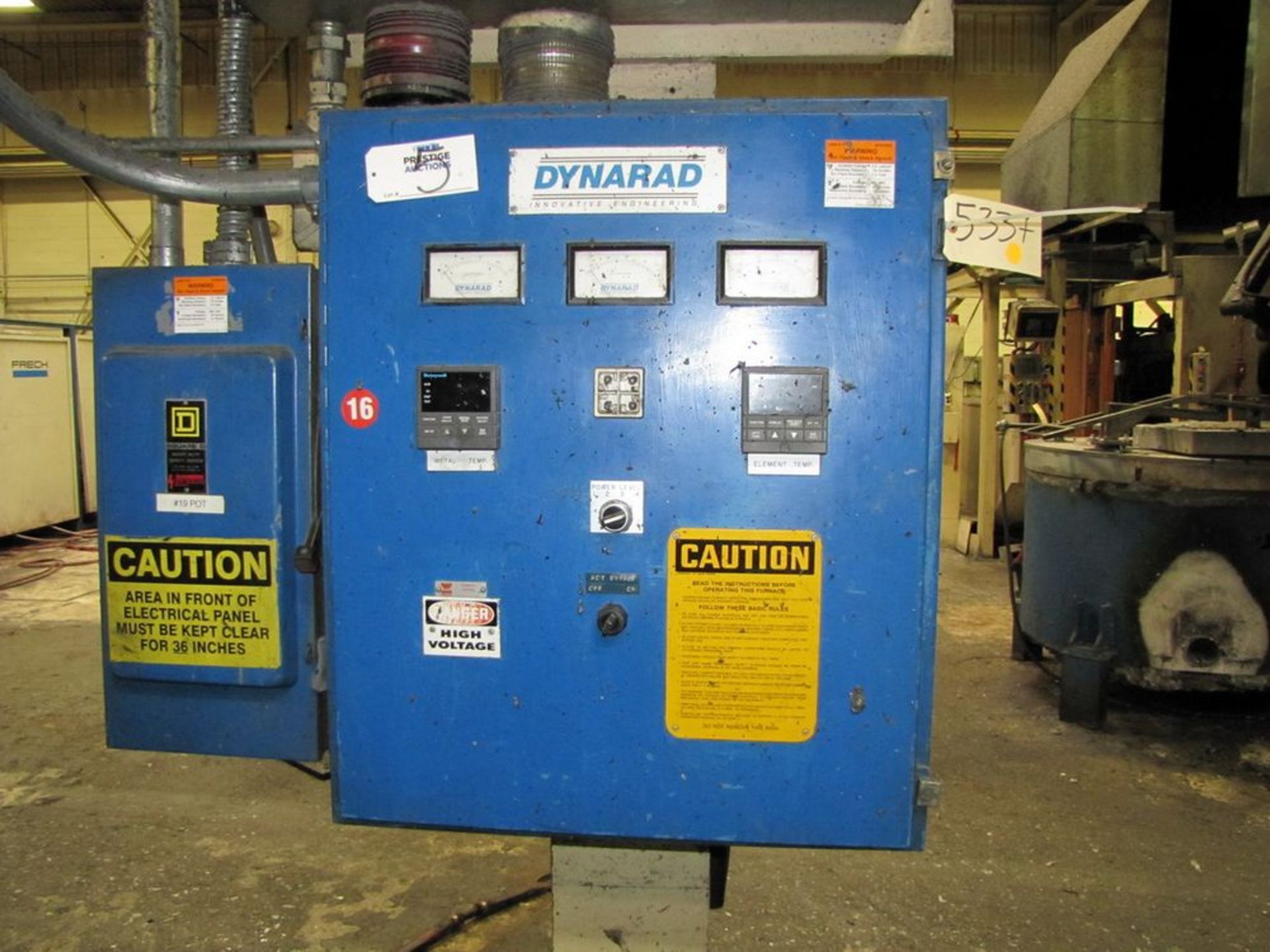 Dynarad EG1500 Melting And Holding Furnace - Image 2 of 2