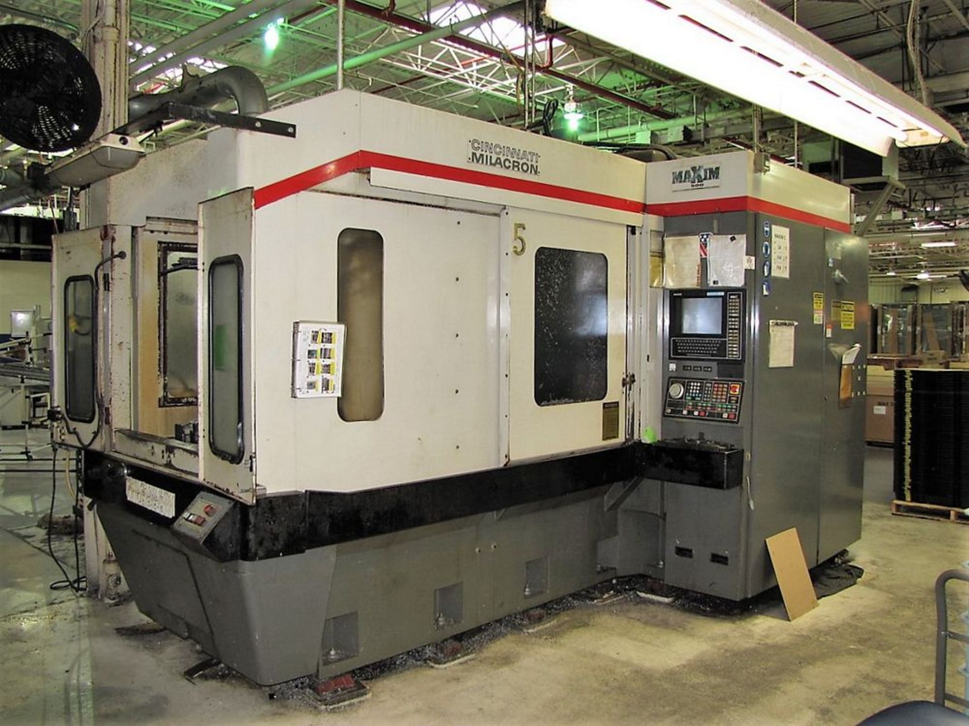 Cincinnati Milacron Maxim 500 Twin Pallet Horizontal Machining Center 