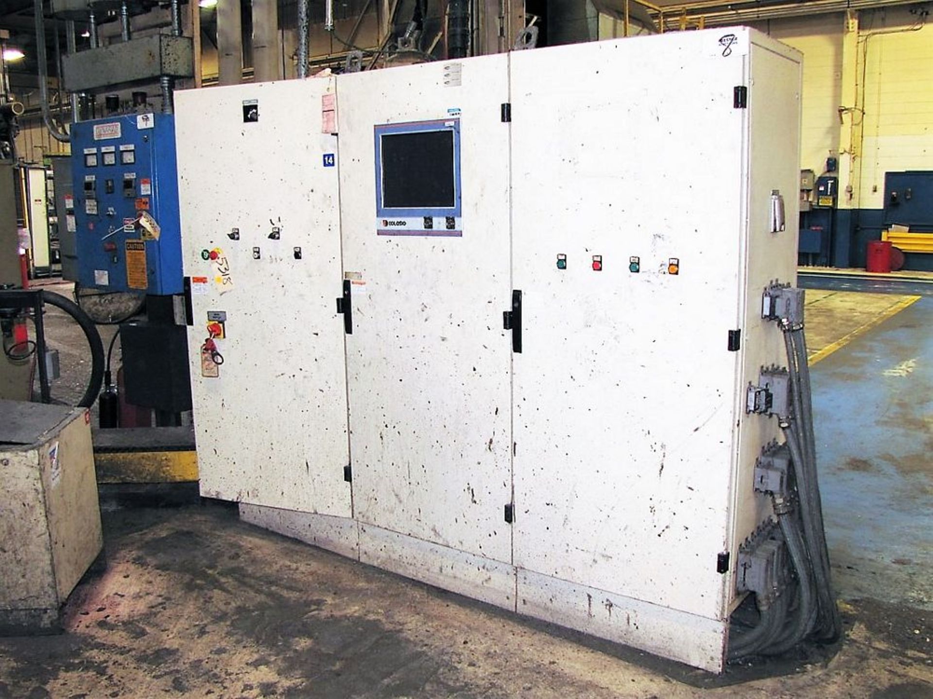 2012 Colosio PFO 850 Horizontal Cold Chamber Aluminum High Pressure Die Cast Machine, SN 1768 - Image 2 of 10