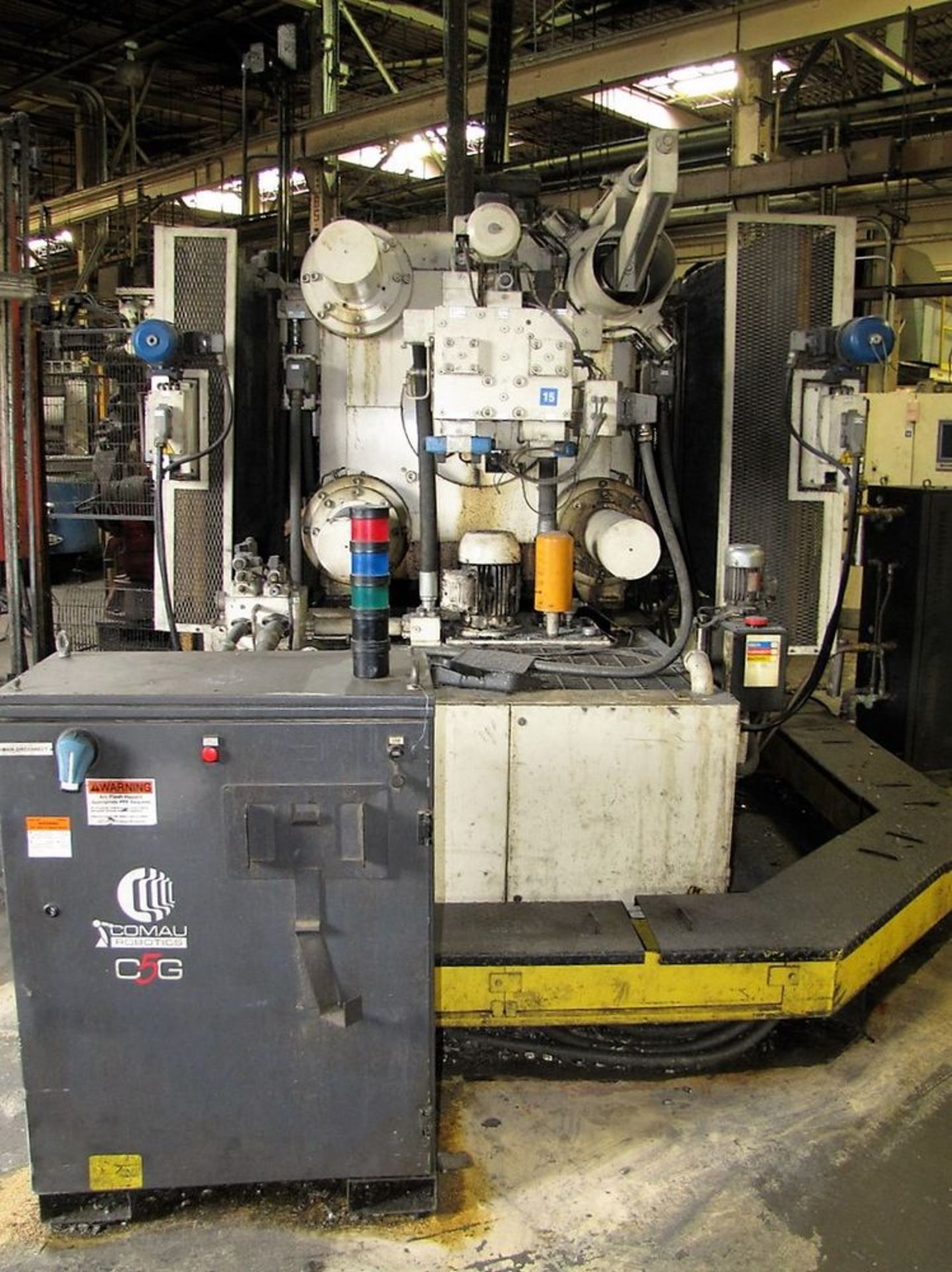 2012 Colosio PFO 850 Horizontal Cold Chamber Aluminum High Pressure Die Cast Machine, SN 1768 - Image 6 of 10