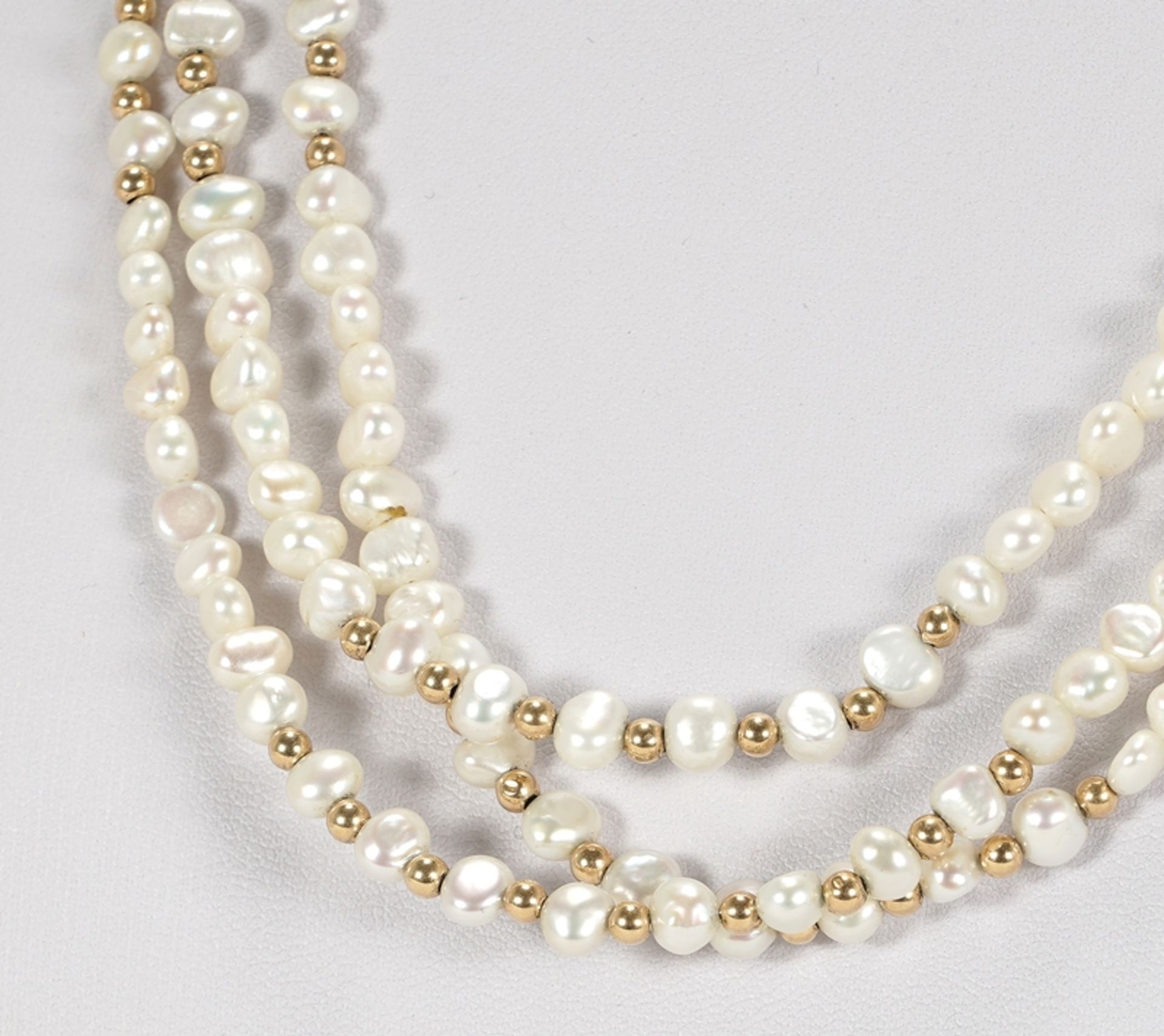 Barockperlenkette | Baroque pearl necklace - Image 2 of 2