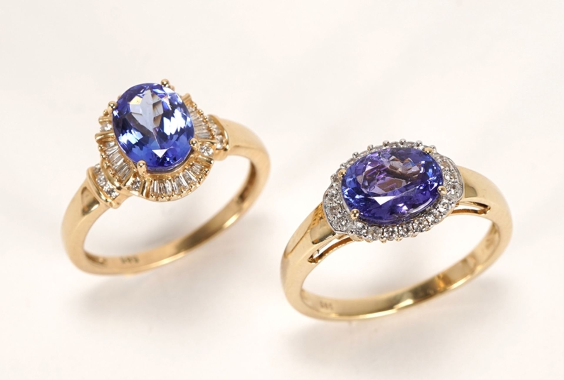 Zwei Damenringe | Two ladies' rings