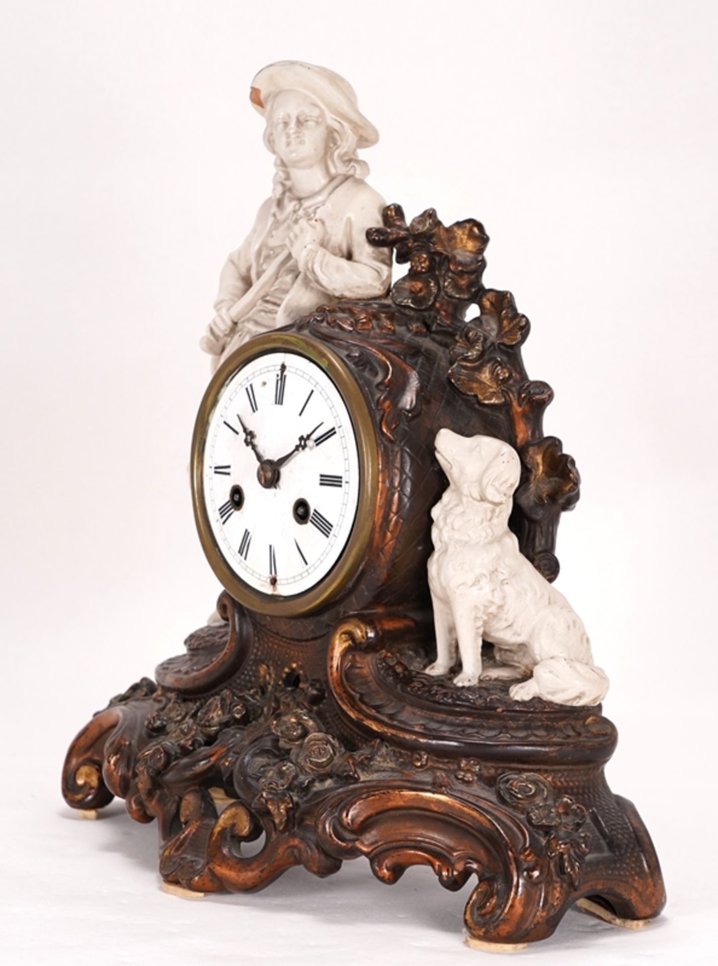 Seltene Kaminuhr | Rare mantel clock - Image 2 of 8