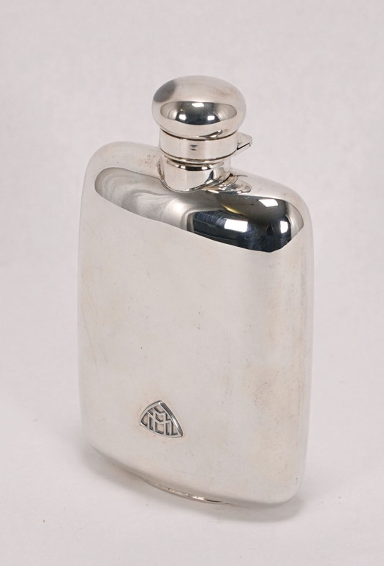 Silberflachmann | Silver flask - Image 2 of 5