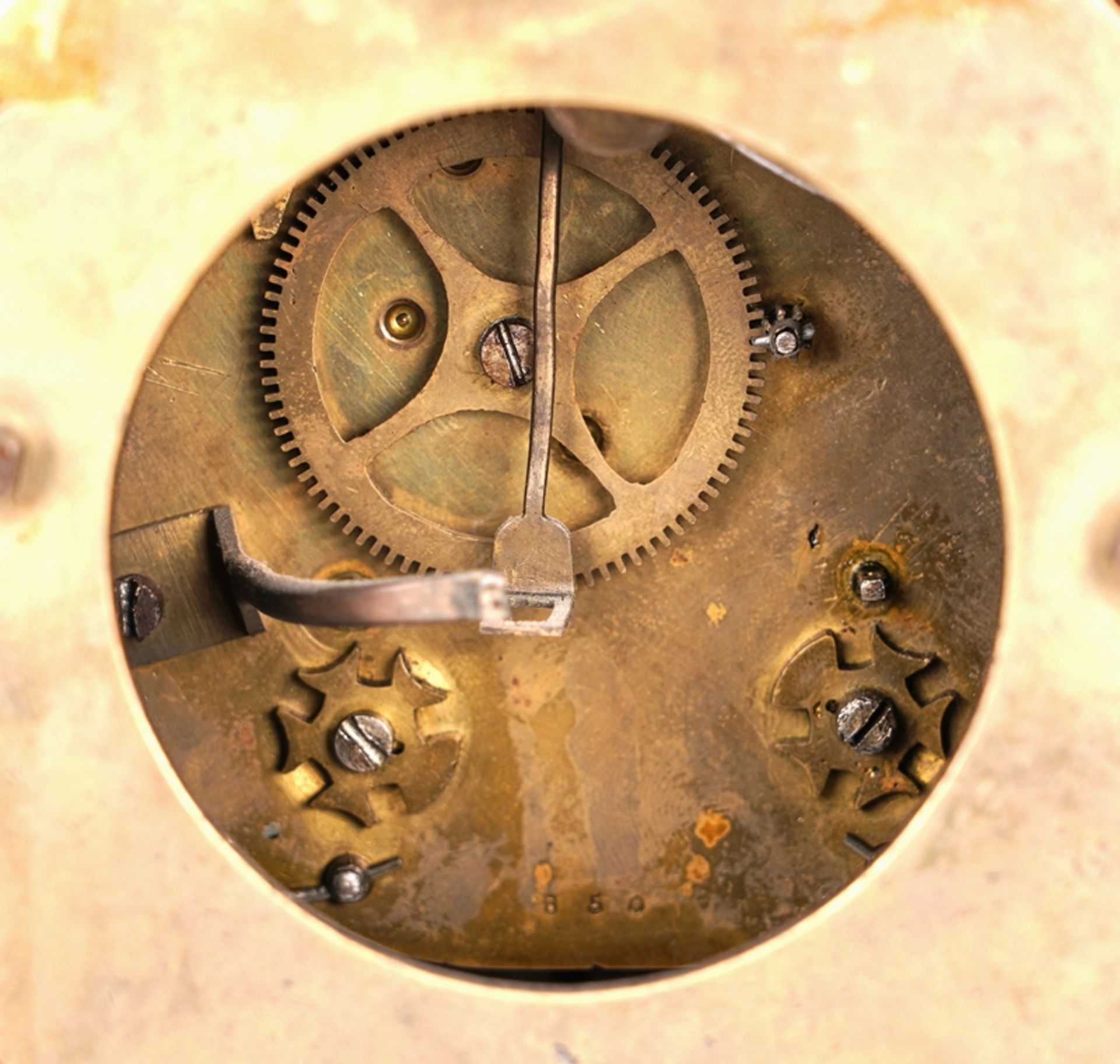 Seltene Kaminuhr | Rare mantel clock - Image 7 of 8